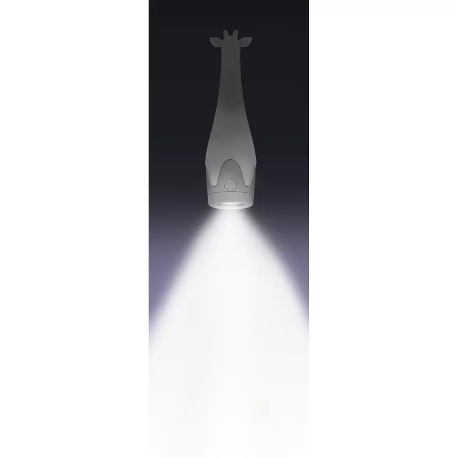 ZAZU Taschenlampe und Nachtlicht Giraffe Gina, grau