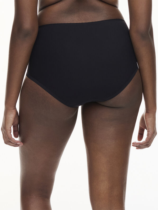 Chantelle Intrigue High Brief Black