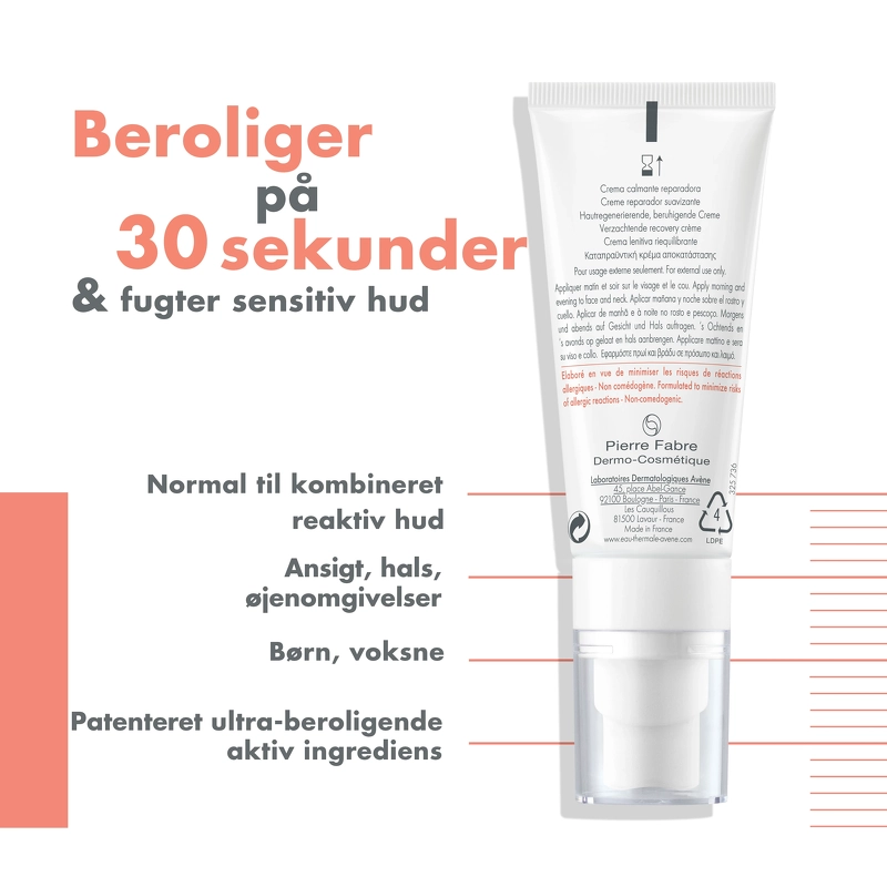 Avène Tolérance Control Cream 40 ml