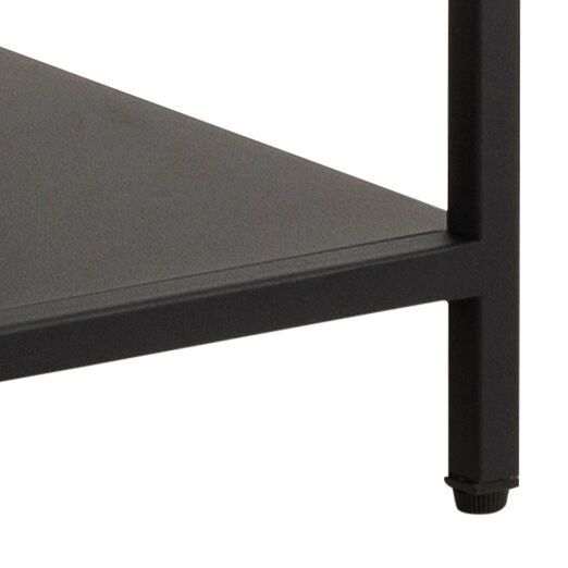 JAXTON Regal - Schwarz / B: 79.5 cm x T: 30.0 cm x H: 86.0 cm