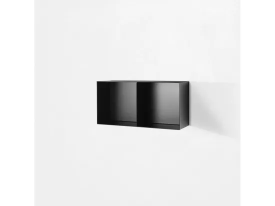Ensemble de salle de bain 6 pièces ASTRA anthracite/pierre havane