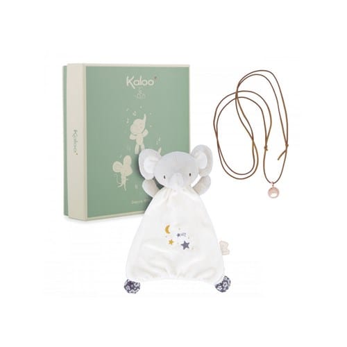 Coffret bola et doudou éléphant