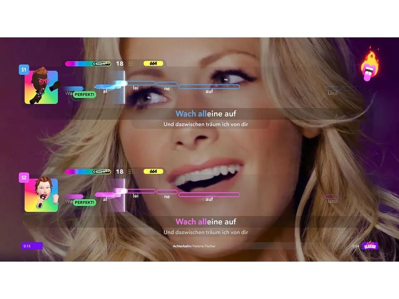 GAME Let's Sing 2025 German Version   2 Mics Anspruchsvolles Karaoke-Spiel für die Xbox Series X und One