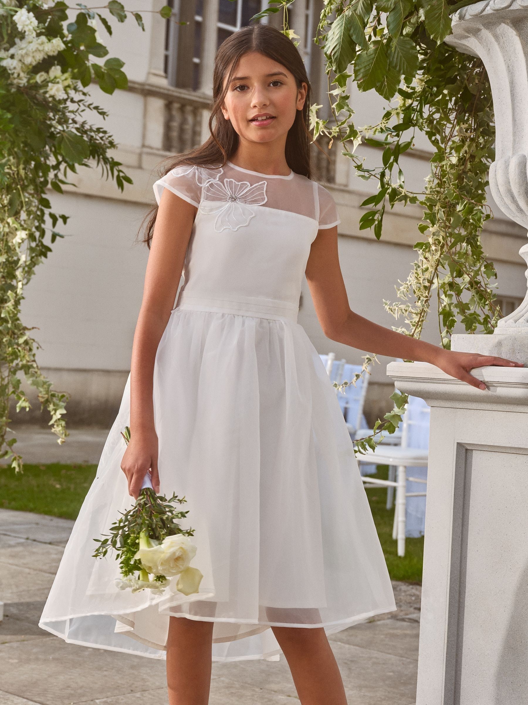 Lipsy feestjurk met bloemen (5-16jr)