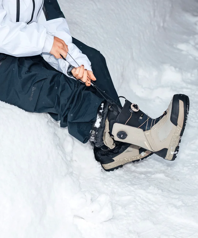 VISTA DUAL BOA®  Snowboard-Schuhe Damen VintageKhaki/Black/TenderYellow