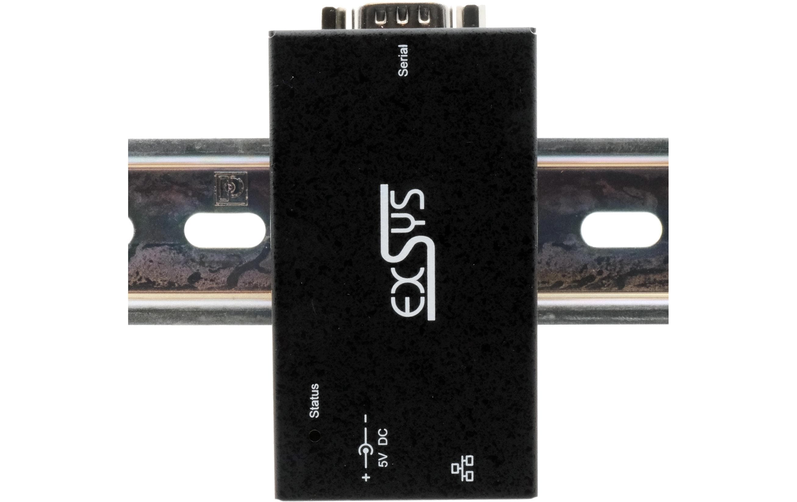 Serieller Geräteserver EX-6111-2 1-Port-RS-232<br>Ethernet zu 1x RS-232 port, inkl. 5V/4A Netzteil