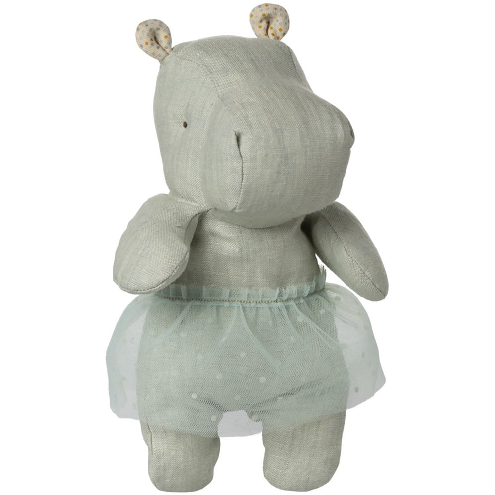 Køb Maileg Safari Friends, Hippo W. Skirt, Small - Mint
