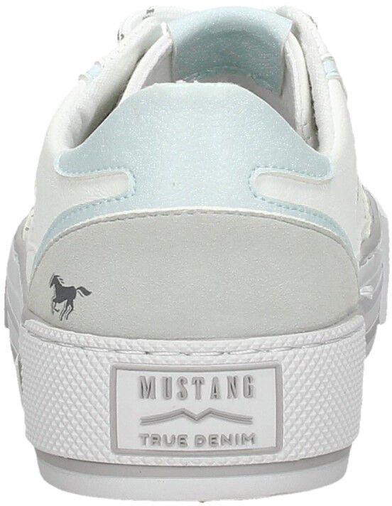 Mustang Veterschoenen Laag wit