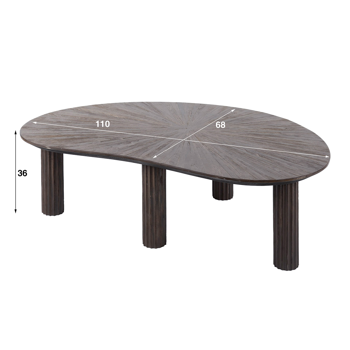 Salontafel Kib Hart