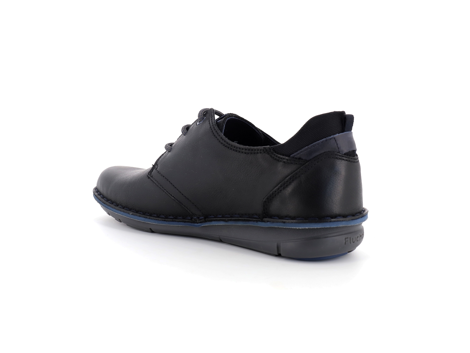 Fluchos-F0700 Cuir gras Marine