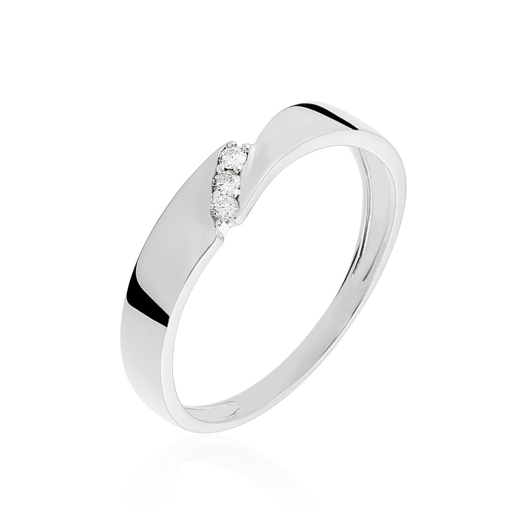 Bague Daphne Or Blanc Diamant