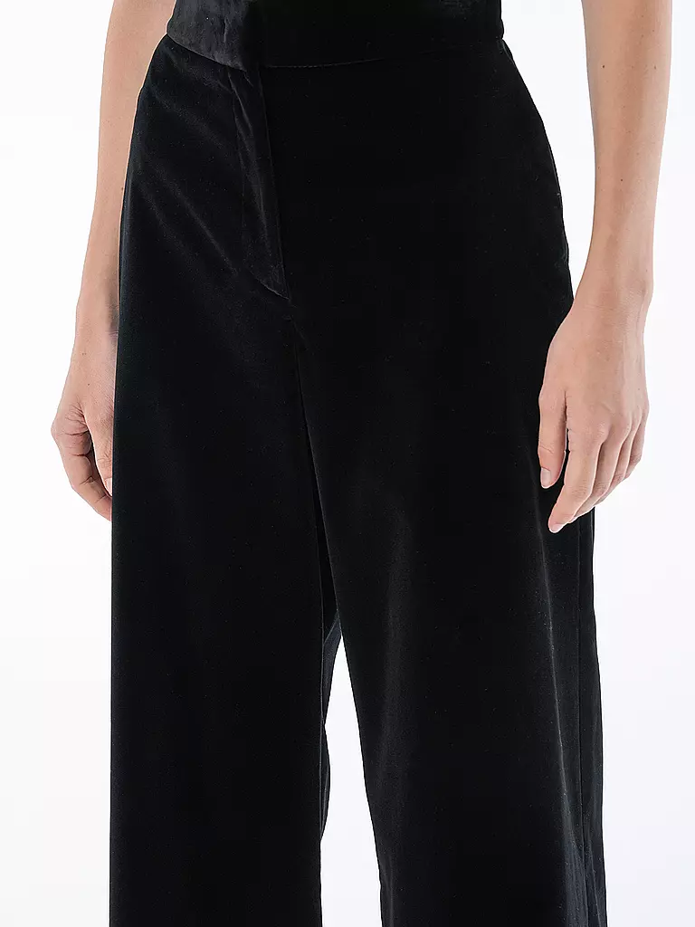 MSGM Hose Flared Fit schwarz