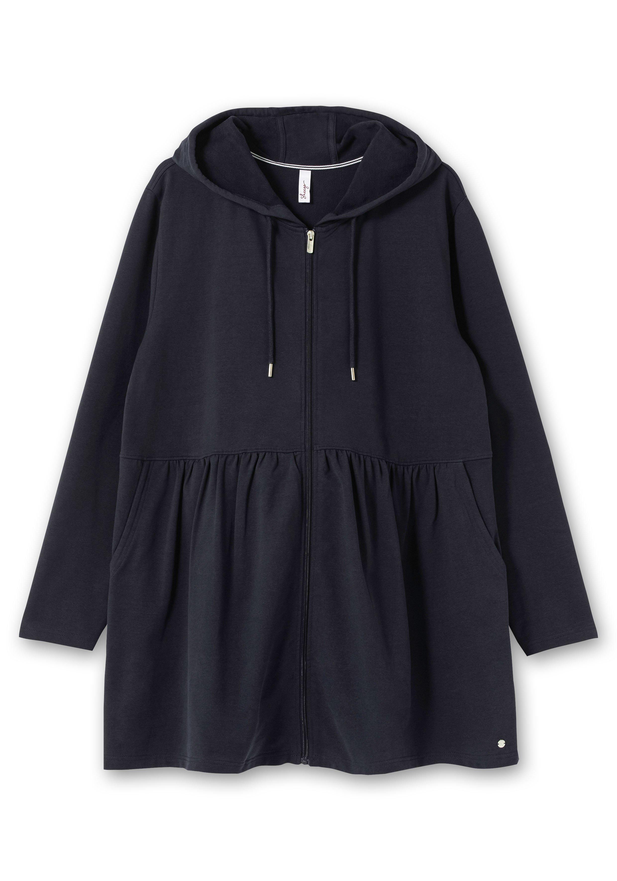 Umstands-Sweatjacke mit Kapuze