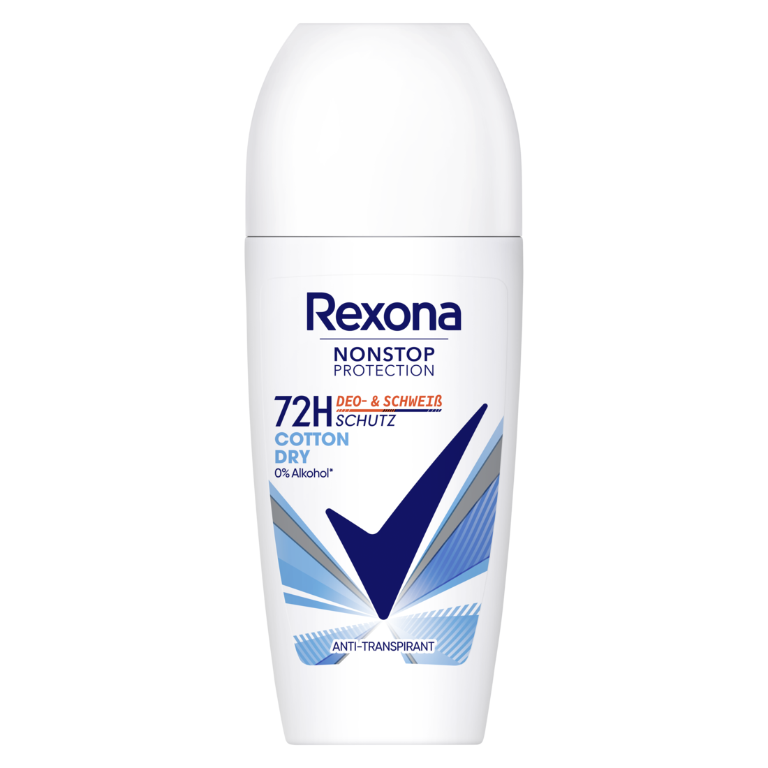 Rexona Anti-Transpirant Nonstop Protection Deodorant Roll-on Cotton Dry Roll-on 50 ml