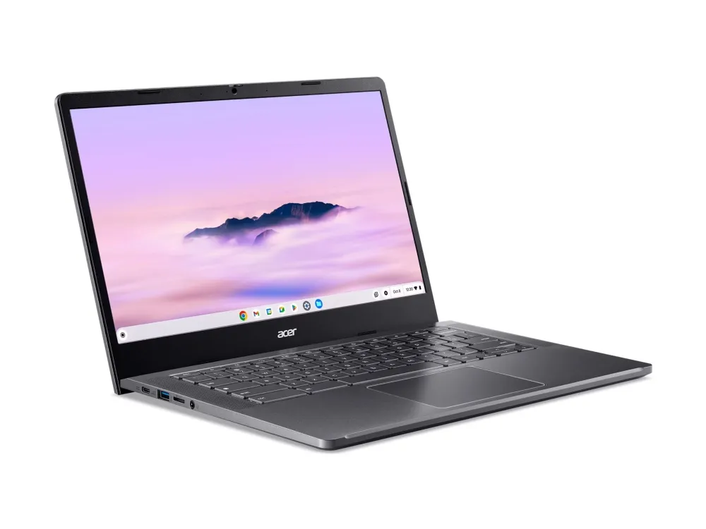 Acer Chromebook Plus 514 CBE594-1 - Intel Core i3 - N305 / op til 3.8 GHz - Chrome OS - UHD Graphics - 8 GB RAM - 256 GB SSD 3D Triple-level Cell (TLC) - 14