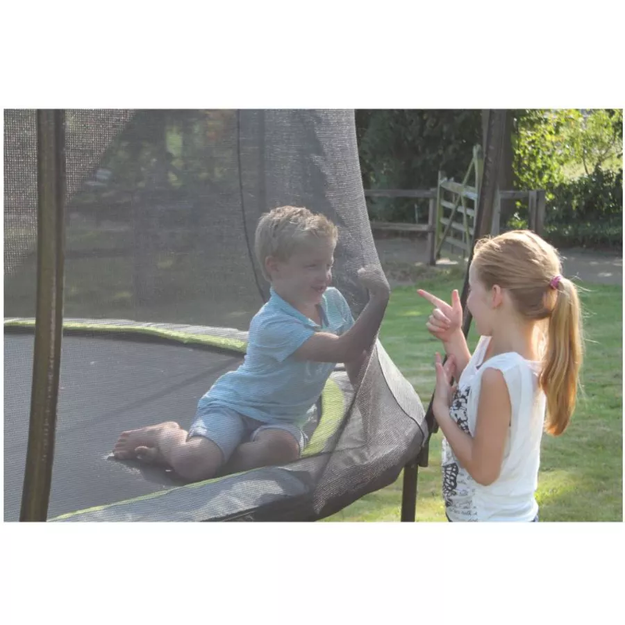 EXIT Trampolin Silhouette ø244cm - schwarz