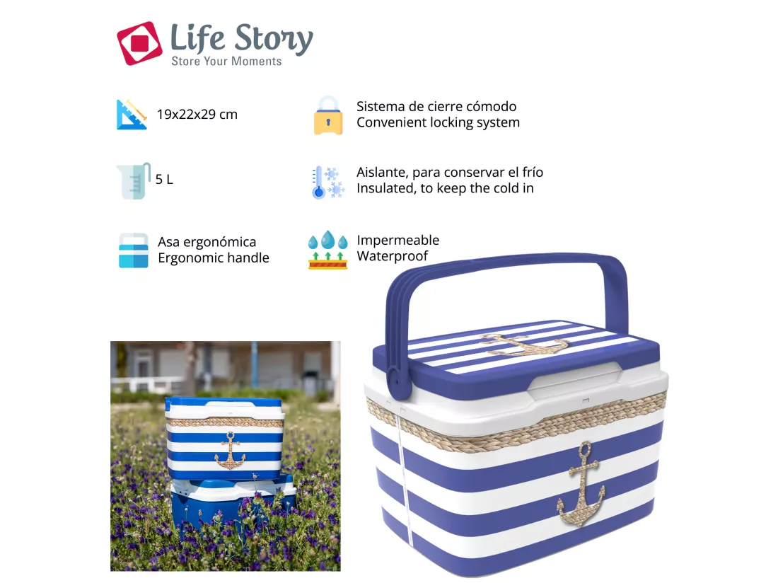 Life Story 5L Classic Navy