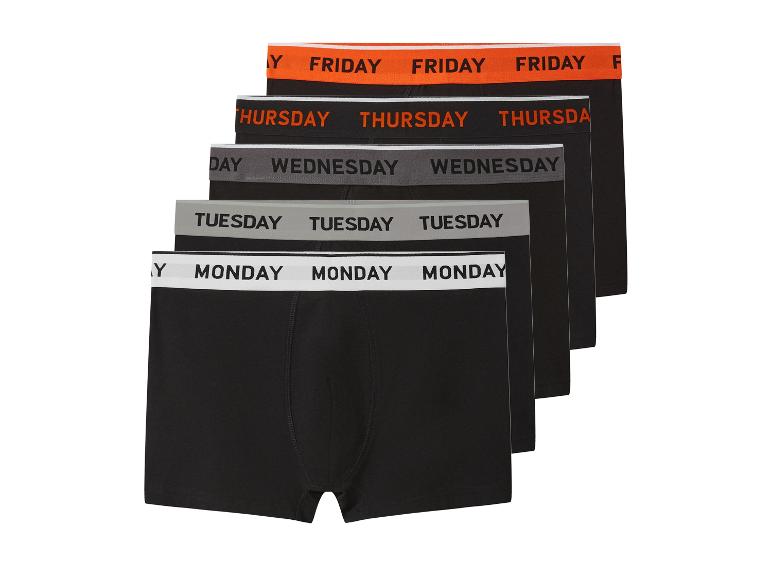 Set van 5 heren boxers