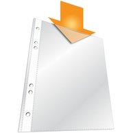 Pochette perforée, A5, PP, transparent, 0,06 mm