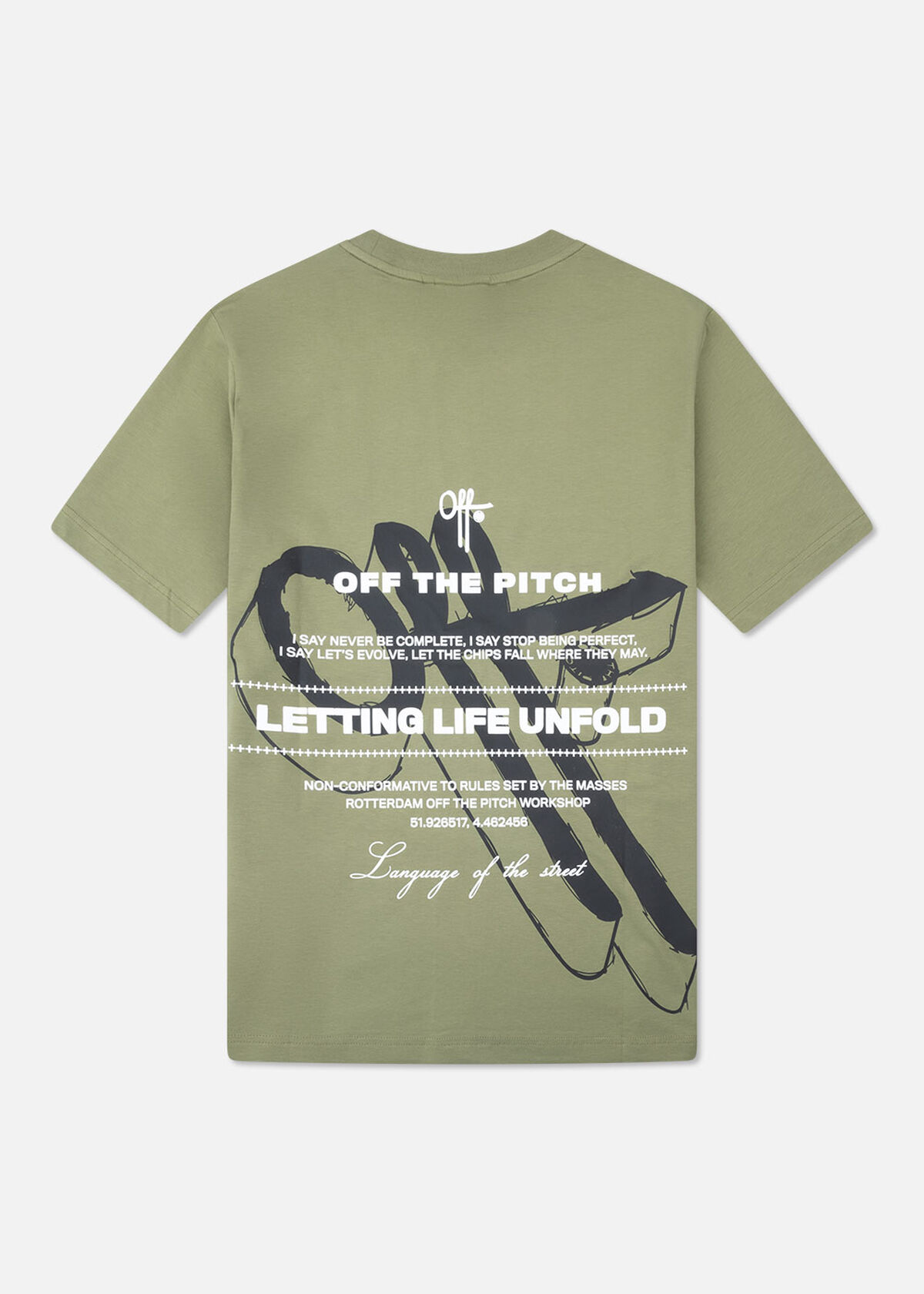 Off The Pitch Unfold Shirt Heren Groen