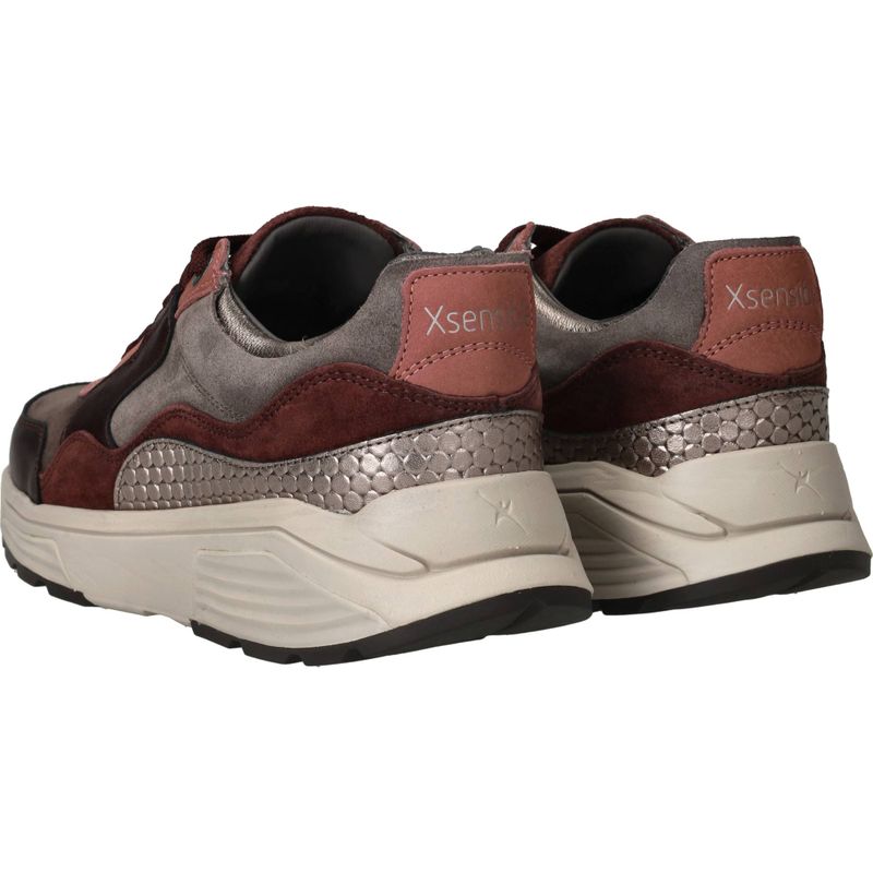 Xsensible Golden Gate Stretchwalker GX Sneakers Rood Dames
