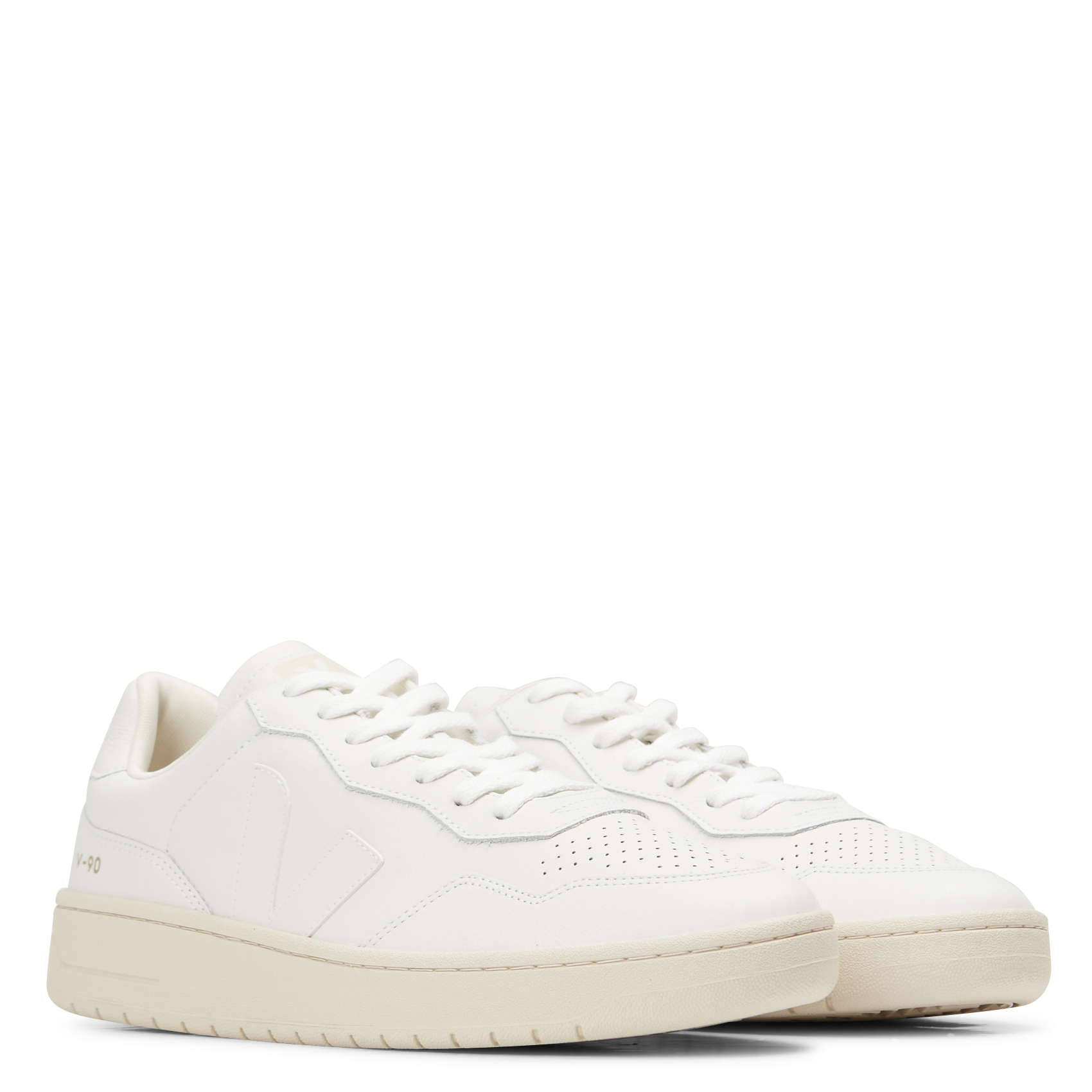 V-90 - Baskets basses en cuir | Multicolore