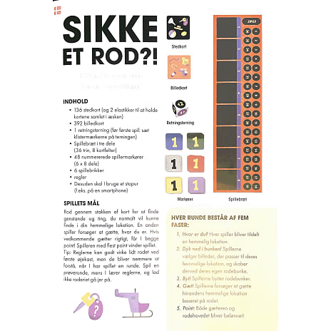 Sikke Noget Rod!? kortspil