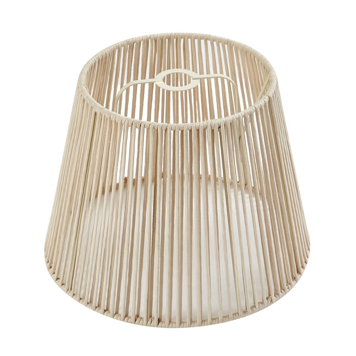 Buiten lampenkap met beige touw IP54 40/28/30 - Jayla