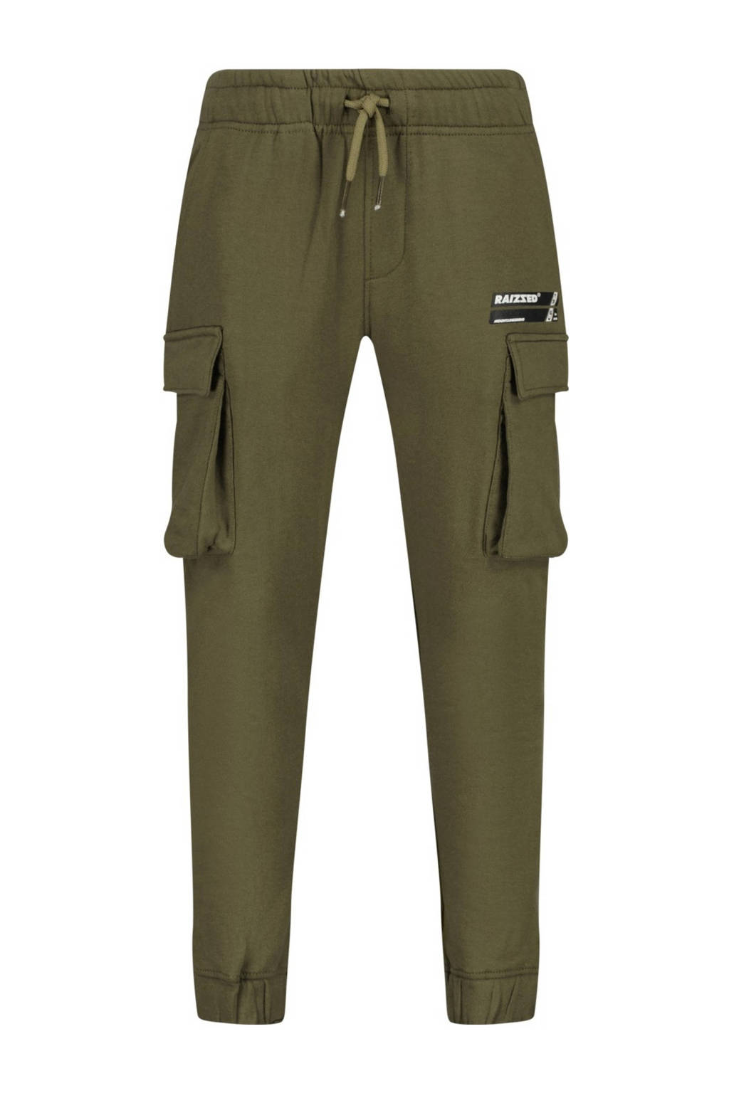 Raizzed tapered fit cargobroek Osaka armygroen