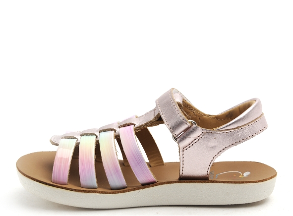 Shoo pom nu pieds enfant goa spart argent