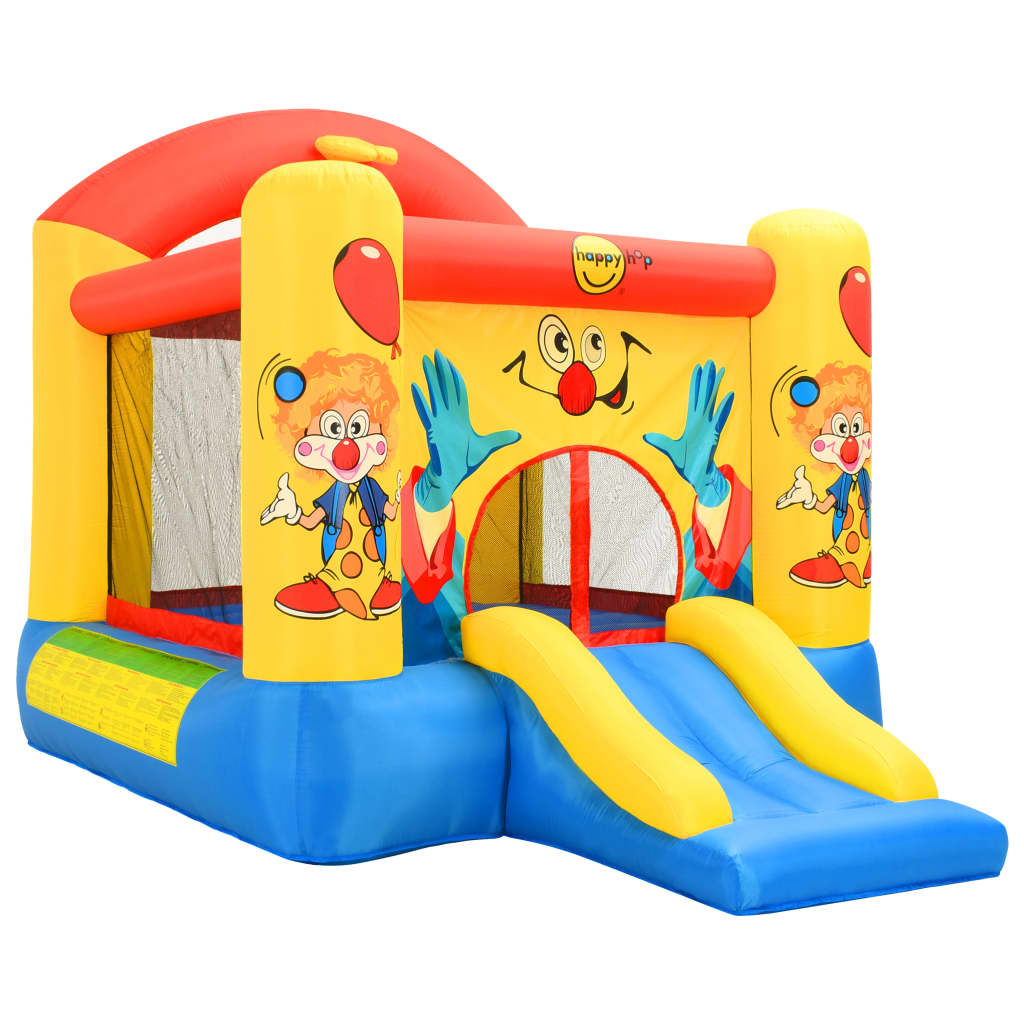 Castelo inflável Happy Hop com palhaços 330 x 230 x 230 cm