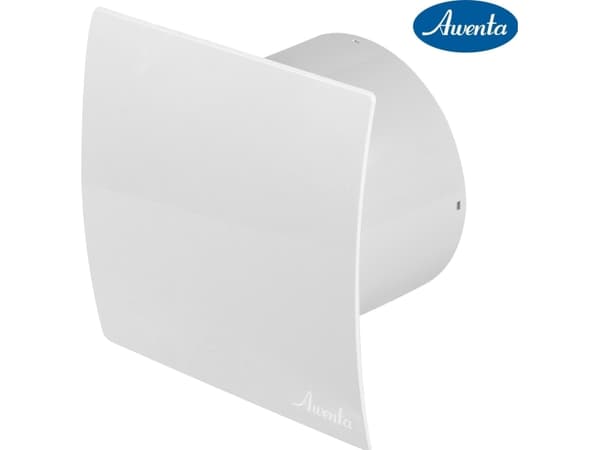 AWENTA Baderomsvifte Escudo Awenta WEB150H fi150mm 205m3/h 18W 230V med fuktighetssensor og timer hvit
