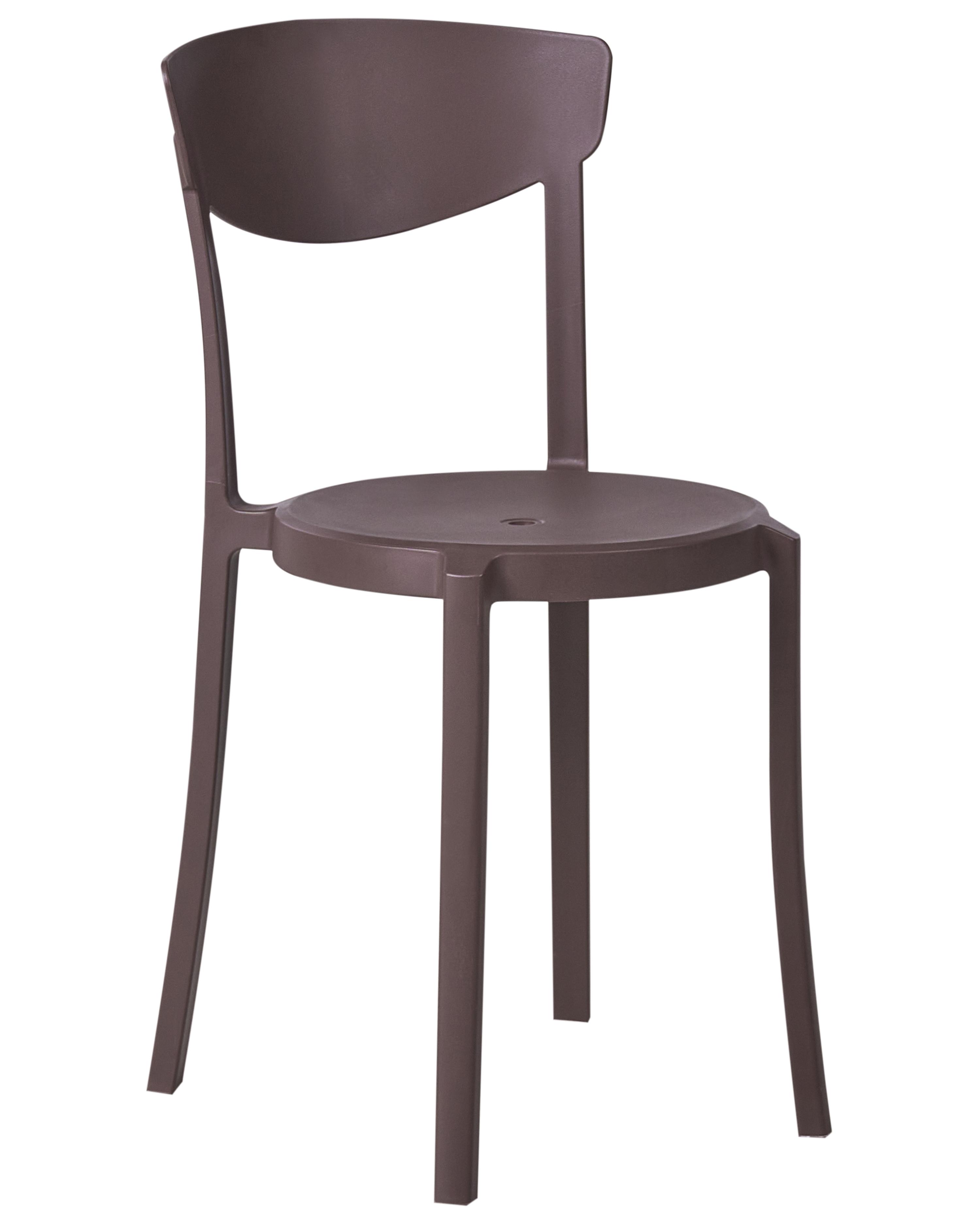 Set van 4 tuinstoelen VIESTE Bruin