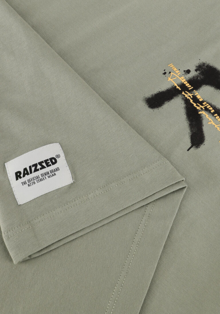 RAIZZED groene raizzed t-shirt halston