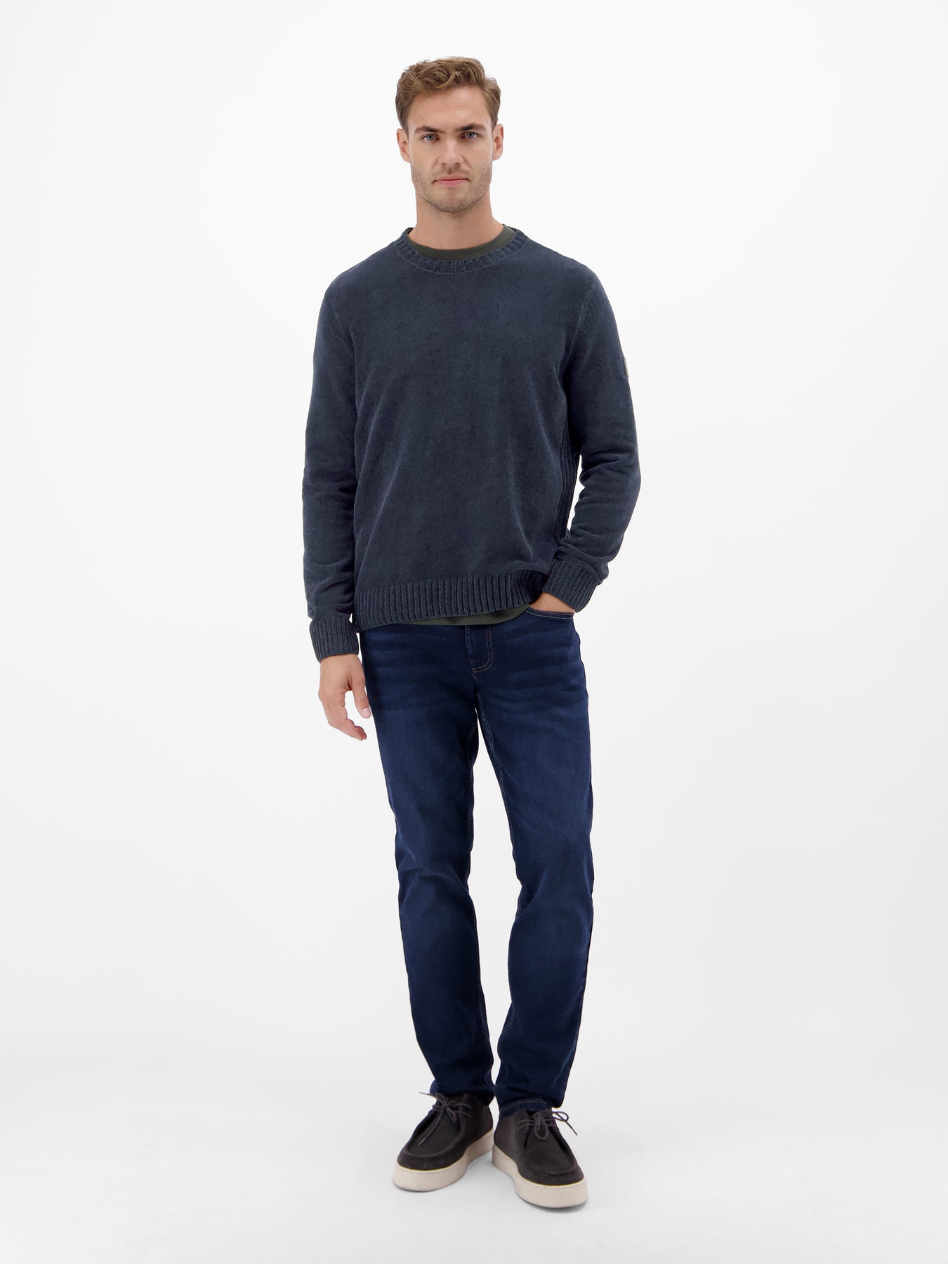Herren Strickpullover, weich wie Samt