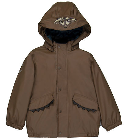 Mikk-Line Regnt?j m. Termo/Seler - PU - Rec Warm - Chocolate Chi