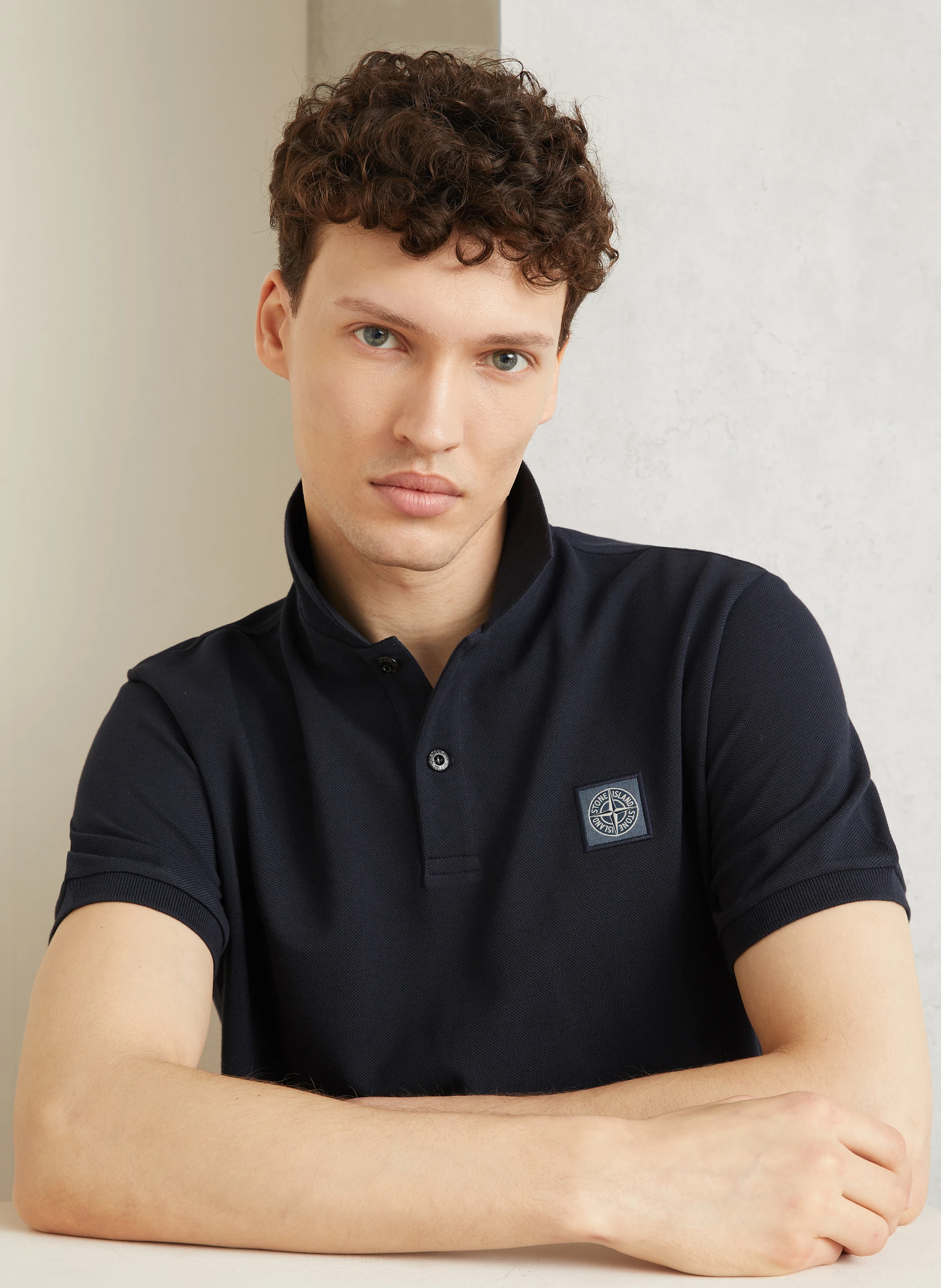 STONE ISLAND Piqué-Poloshirt
