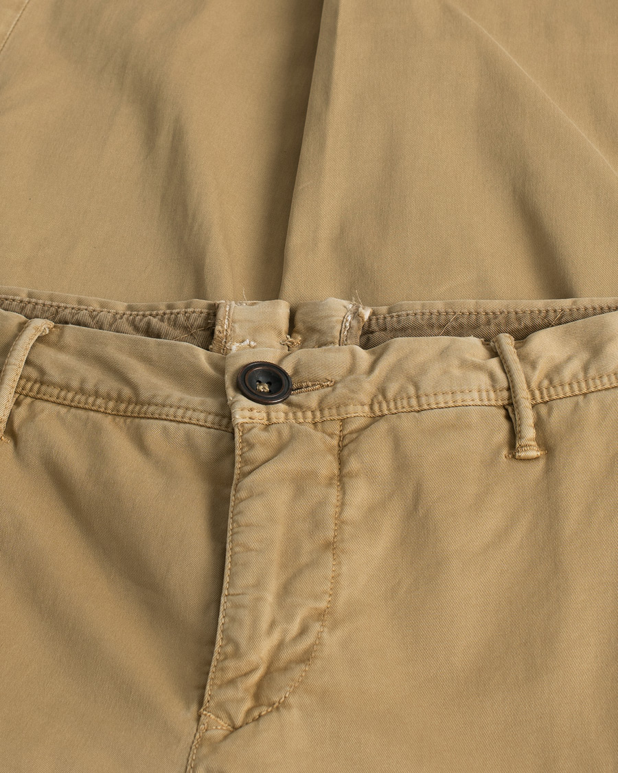 Incotex Slim Fit Stretch Slacks Beige W34