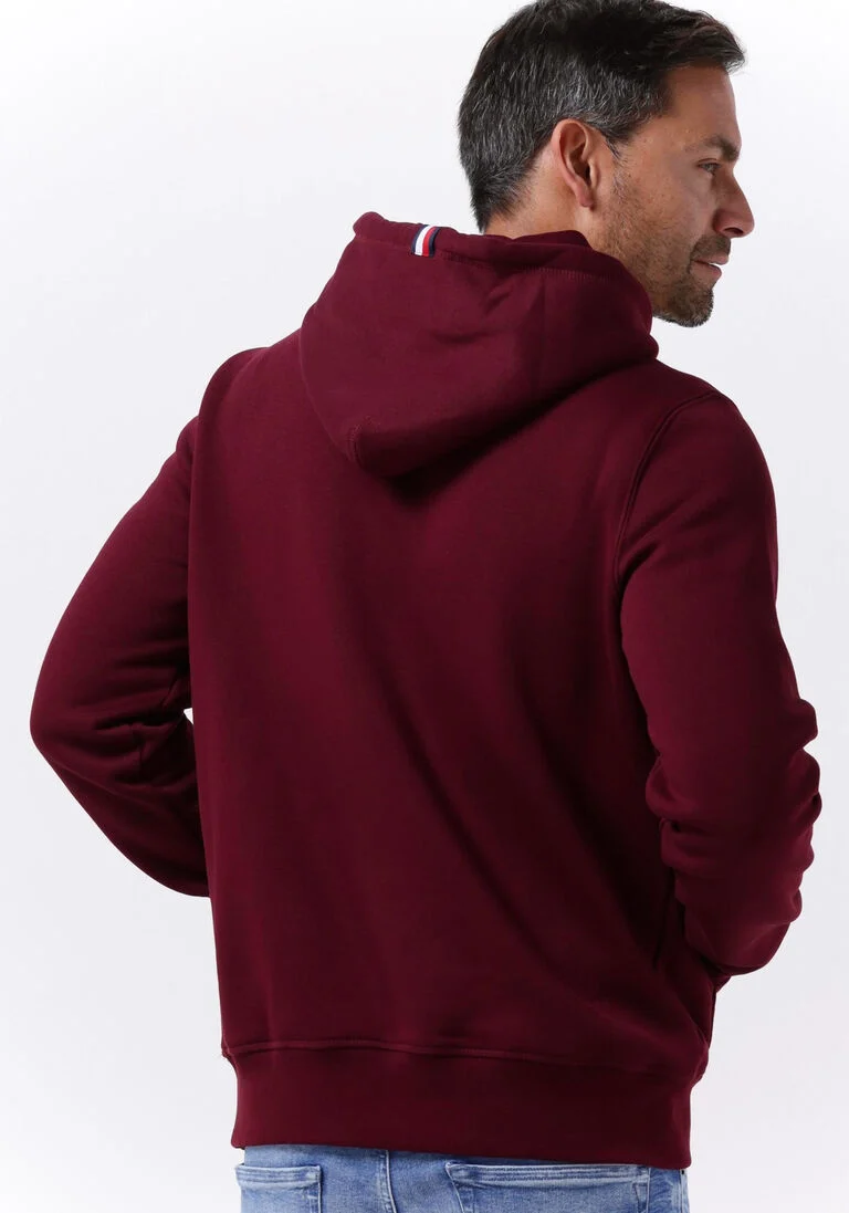 TOMMY HILFIGER bordeaux tommy hilfiger sweater essential monogram hoody