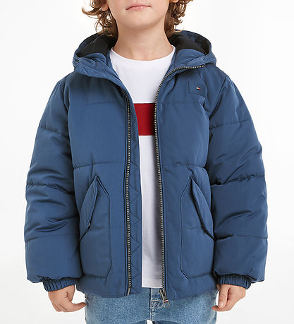 Tommy Hilfiger Steppjacke - Monotypie - Ägäis Sea