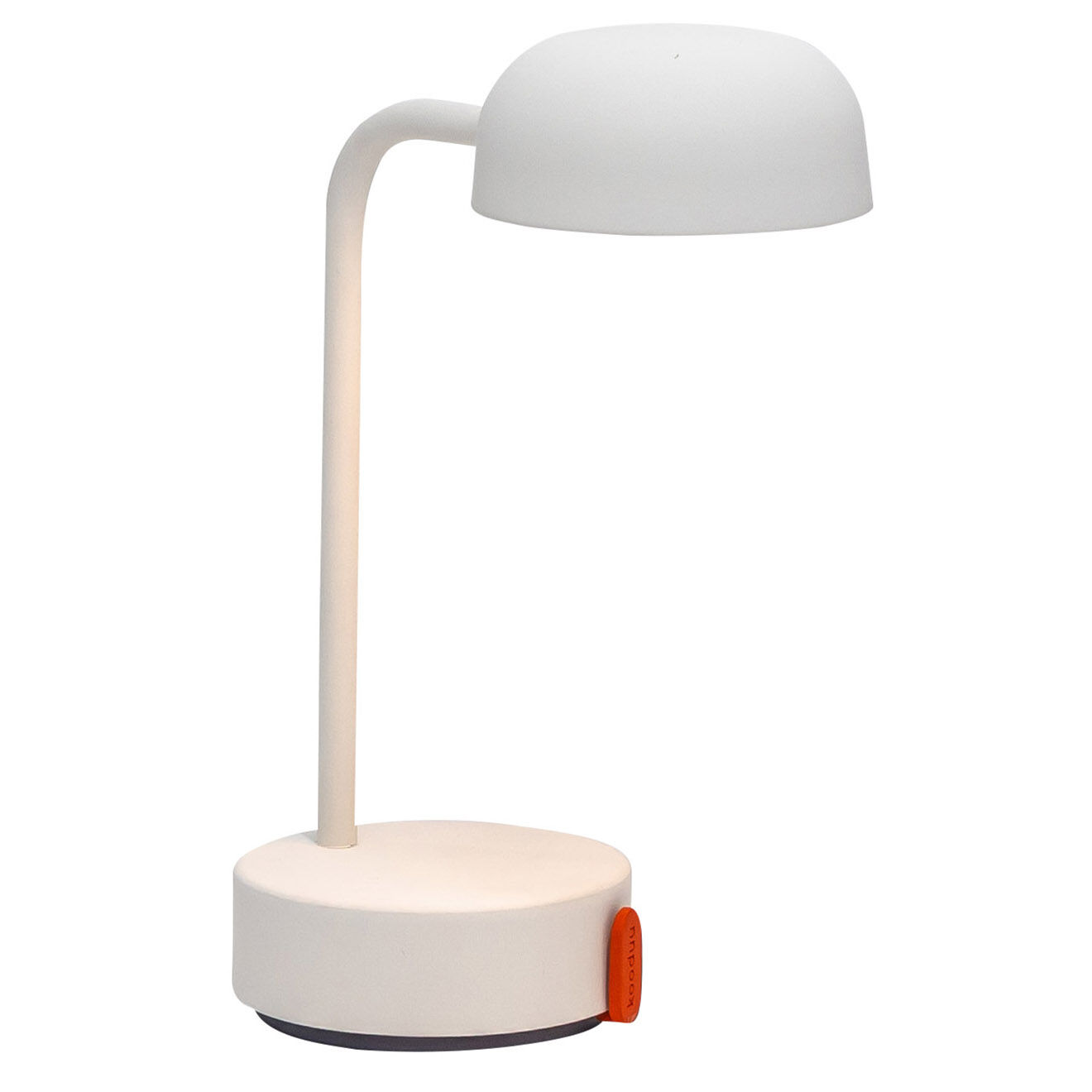 Kooduu Lampe de table rechargeable Fokus blanche - 20x10x25 cm