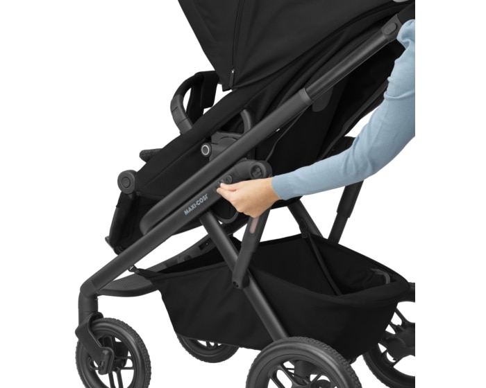 Lila XP Plus 0 - 4 Y   0 - 22 kg    Platz zum Wachsen  |    Einfach zu lenken  |    Großer Korb  |    Erobere jedes Gelände  |