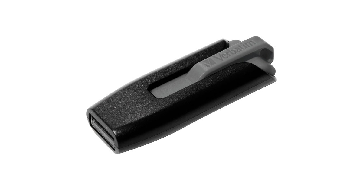 VerbatimStore 'n' Go V3, 32 GB usb-stick  (Zwart/grijs, USB-A 3.2 (5 Gbit/s))