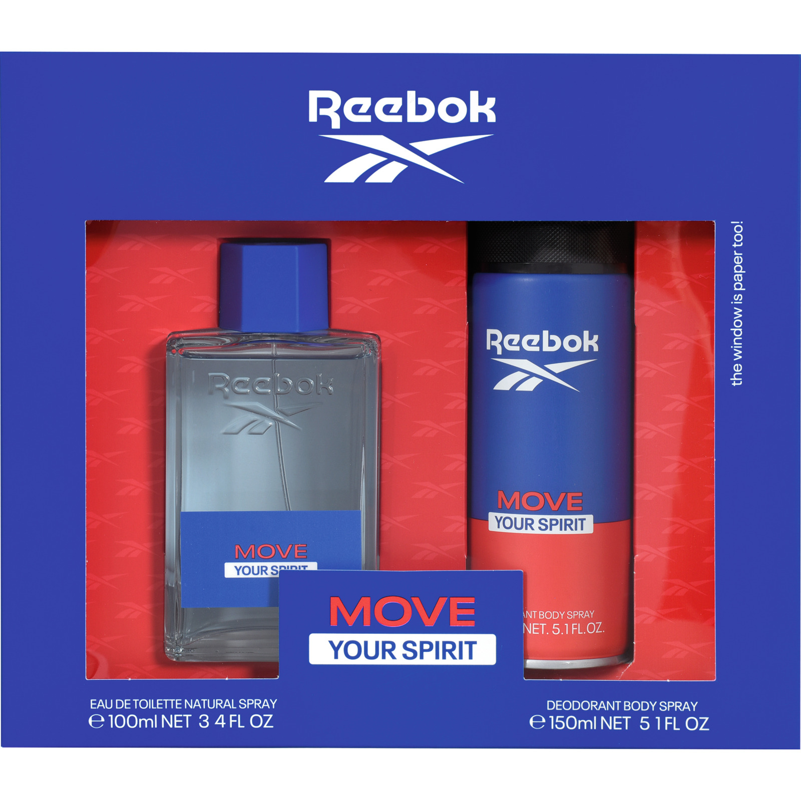 Reebok Move your Spirit Homme Duftset, 2-teilig