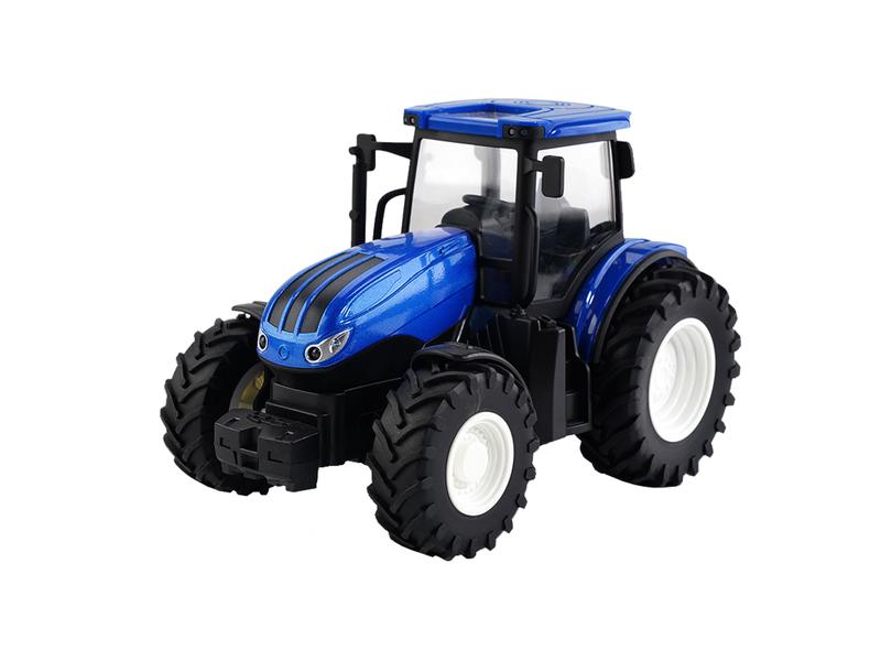 Amewi Traktor mit Palettengabel Frontlader RTR, 1:24 Ferngesteuerter Traktor mit Licht und Sound