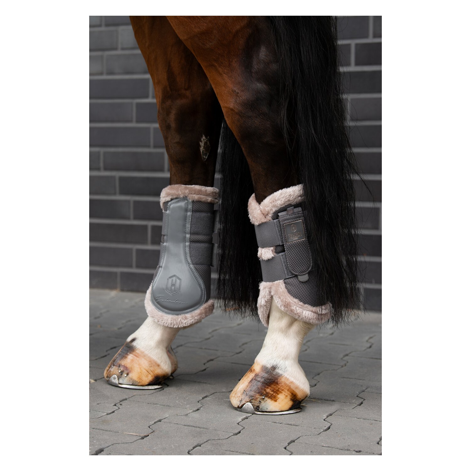 ESKADRON Heritage Gamaschen Mesh - earl grey