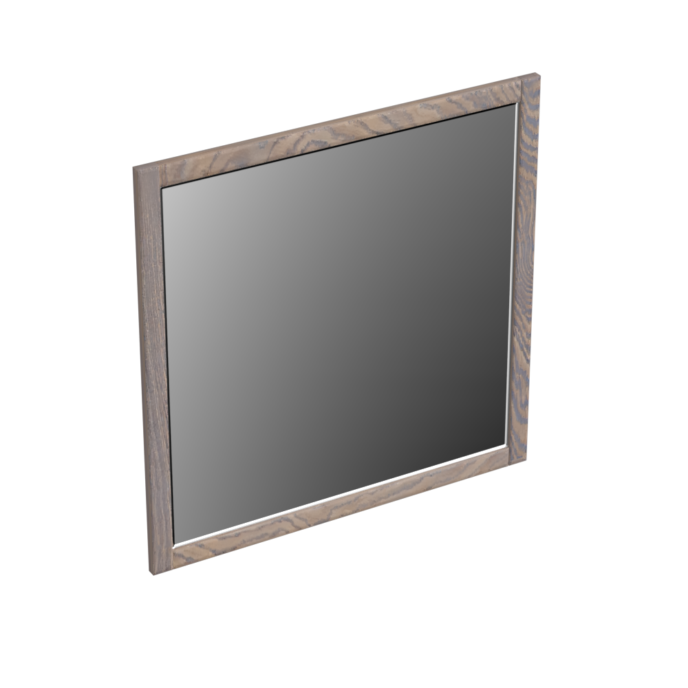 Forzalaqua Gela spiegel 80x80cm silver grey
