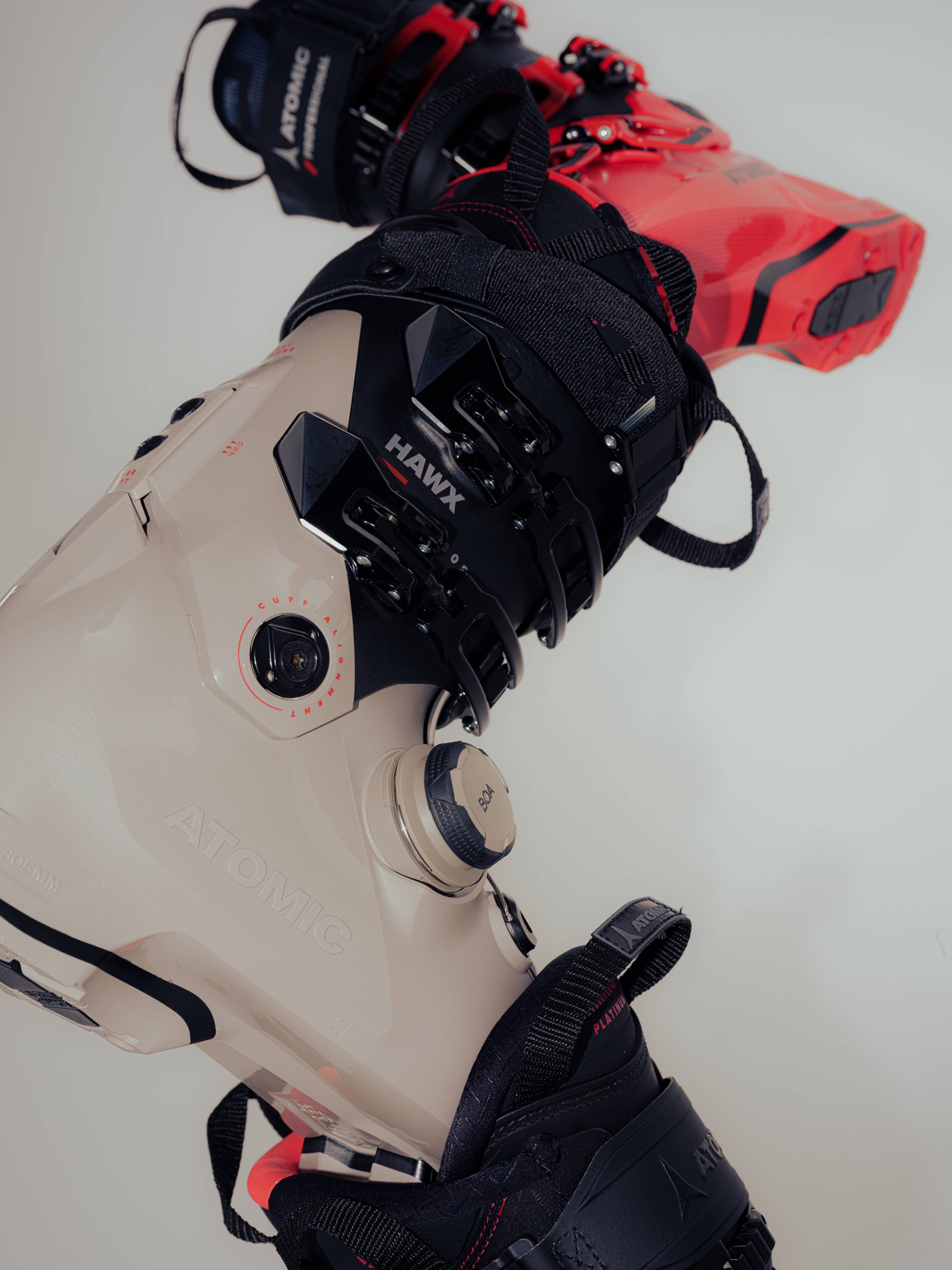 Hawx Prime 130 S BOA GW Cement/Black/Red
