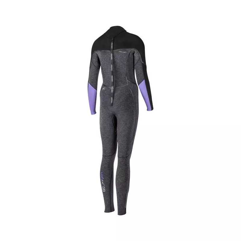 Combinaison intégrale femme PROLIMIT Oxygen Backzip 6/4 Thermal Rebound FTM Black/Lavender