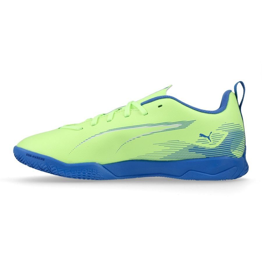 PUMA Ultra 5 Play IT Lights Out - Fizzy Apple/Blanc/Bleu Enfant